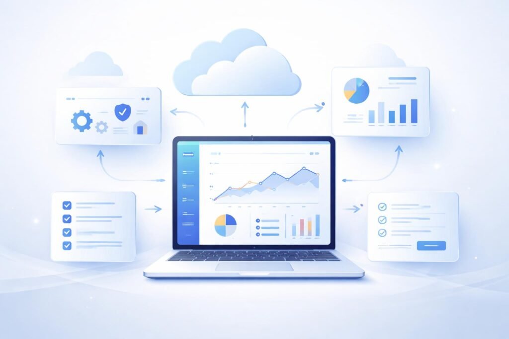 Comparison of different SaaS tools for business decision making